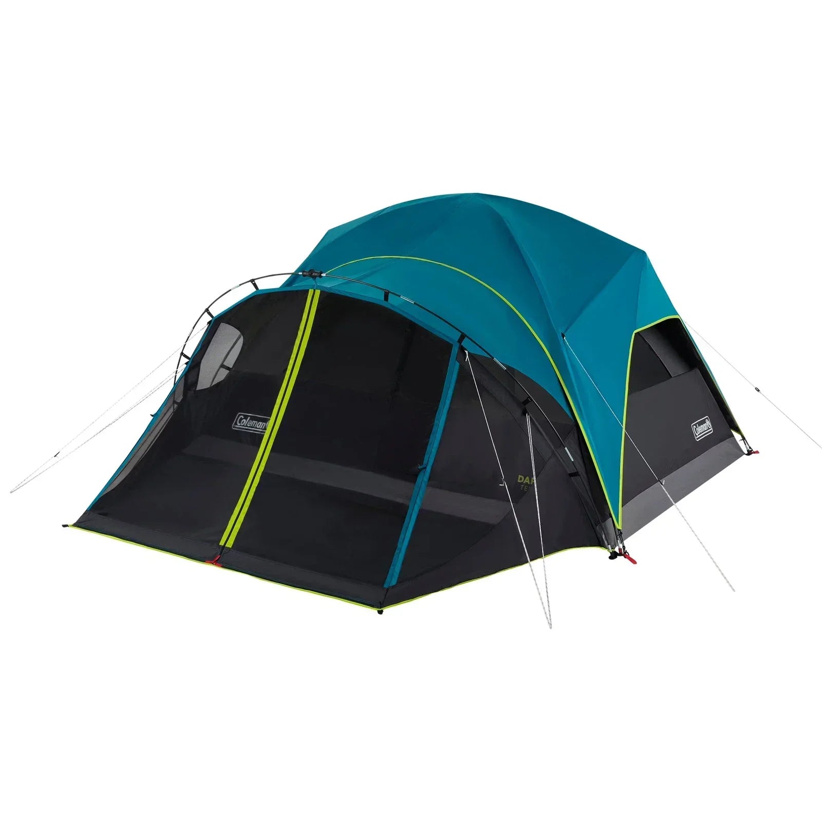 New, Coleman 4-Person Carlsbad Dark Room Dome Camping Tent with Screen Room