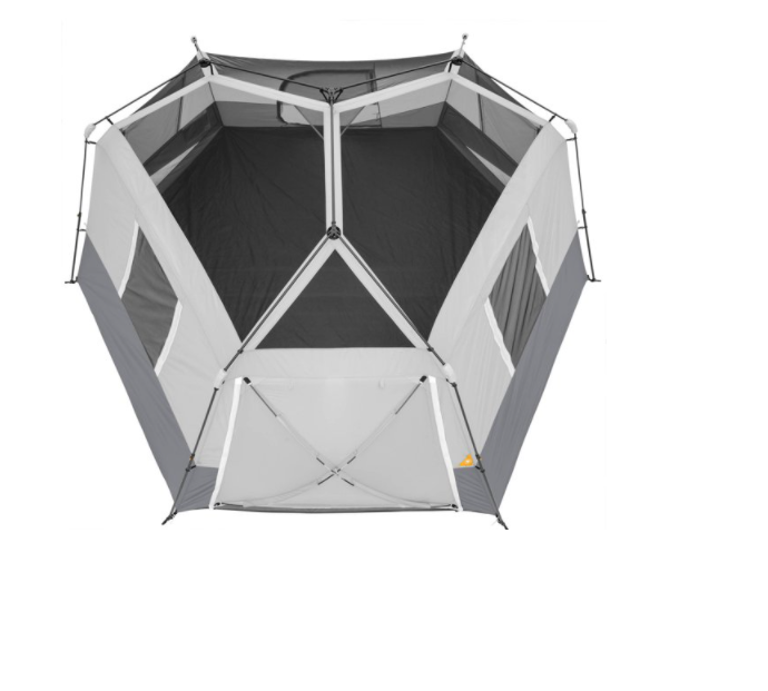 Trail WMT-171582 17 x 15 11-Person Instant Hexagon Cabin Tent